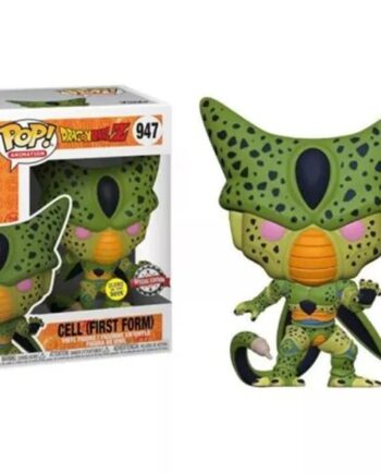 Funko Pop: Dragon Ball   Cell  First Form   947 Animation Vinyl Figure 9cm