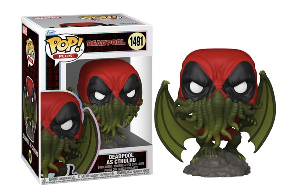 Funko Pop: Marvel Deadpool As Cthulhu  1491 Plus Vinyl Figure 9cm