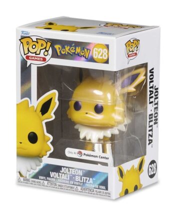 Funko Pop: Pokemon Jolteon Pearlescent  628 Pok 195 169 Mon Center Vinyl Figure 9cm
