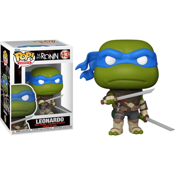 Funko Pop: Teenage Mutant Ninja Turtles The Last Ronin Leonardo  43 Vinyl Figure 9cm