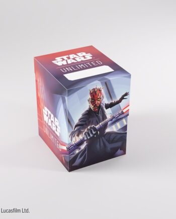 Gamegenic Deck Box: Star Wars: Unlimited Legends Of The Force Soft Crate Darth Maul