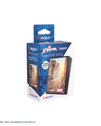 Gamegenic Magic: The Gathering Marvel   Spider-man Premium Art Sleeves Spider-man Plains   105 Kortlommer