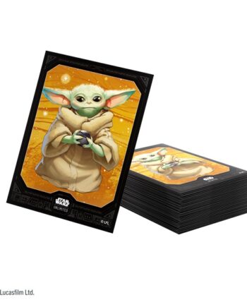 Gamegenic Star Wars: Unlimited Legends Of The Force Premium Art Sleeves Grogu  60   Kortlommer