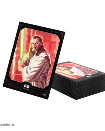 Gamegenic Star Wars: Unlimited Legends Of The Force Premium Art Sleeves Qui-gon  60   Kortlommer