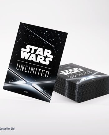 Gamegenic Star Wars: Unlimited Premium Art Sleeves Card Back Black  60   Kortlommer
