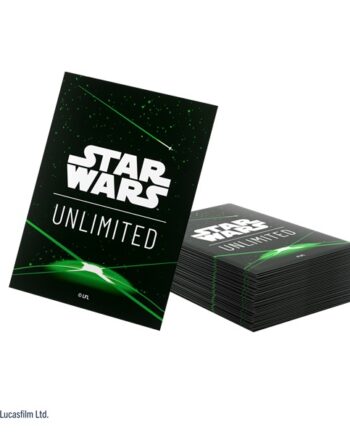 Gamegenic Star Wars: Unlimited Premium Art Sleeves Card Back Green  60   Kortlommer