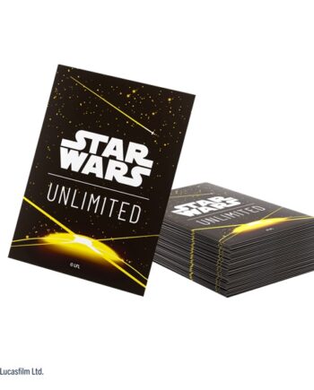 Gamegenic Star Wars: Unlimited Premium Art Sleeves Card Back Yellow  60   Kortlommer