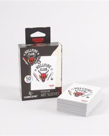 Gamegenic Stranger Things: Hellfire Club Art Sleeves Hellfire Club  50 Kortlommer