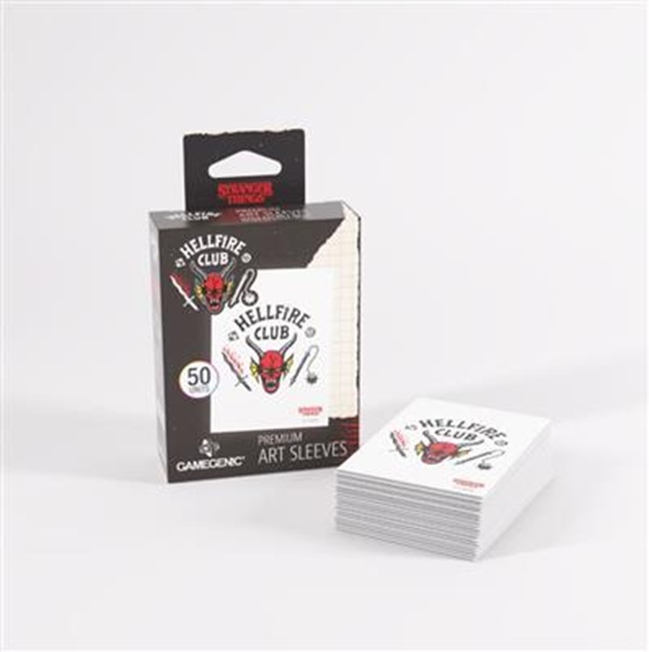 Gamegenic Stranger Things: Hellfire Club Art Sleeves Hellfire Club 50 Kortlommer