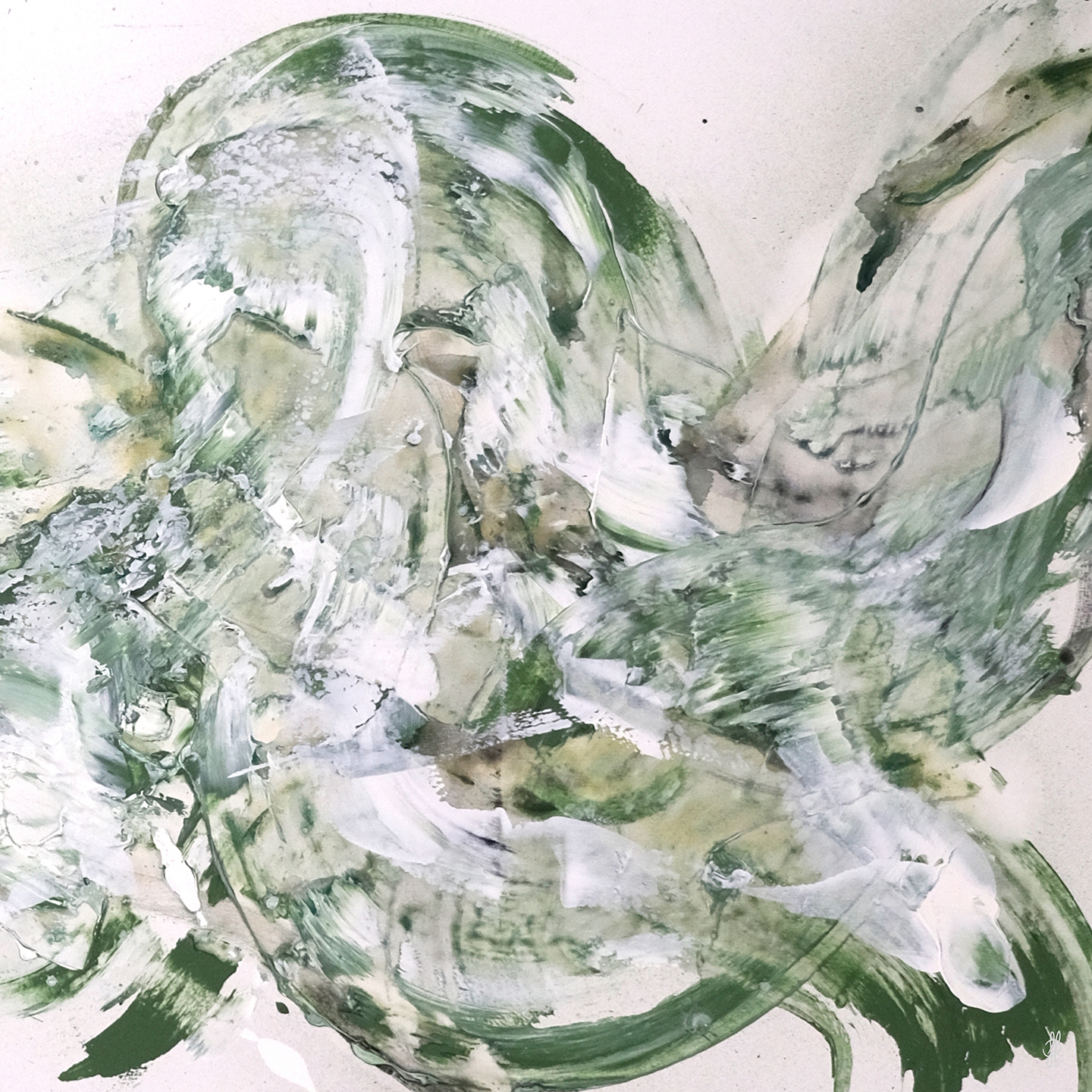 Green Road Af Jacob Lund Art