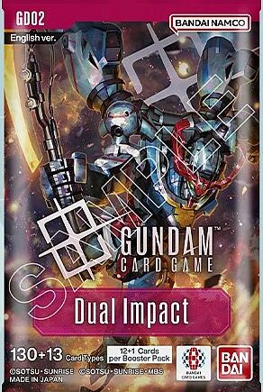 Gundam Card Game Gd02: Dual Impact Booster Pack