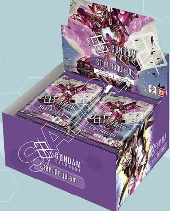Gundam Card Game Gd03: Steel Requiem Booster Box  Display  24 Packs