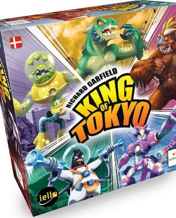 King Of Tokyo Dansk Grundspil  Iello Spilbr 195 166    Board Game By Richard Garfield