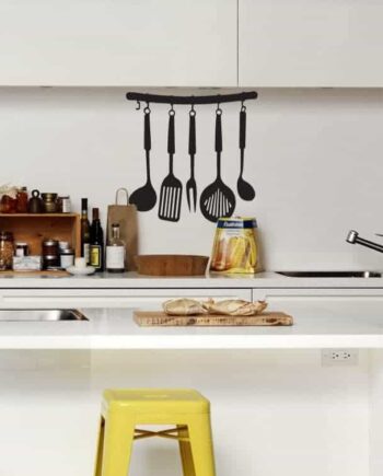 Køkkenredskaber Wallsticker