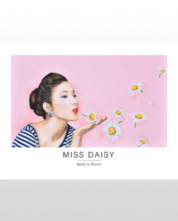 Kunstplakat   Quot Miss Daisy Quot  40   30 Cm