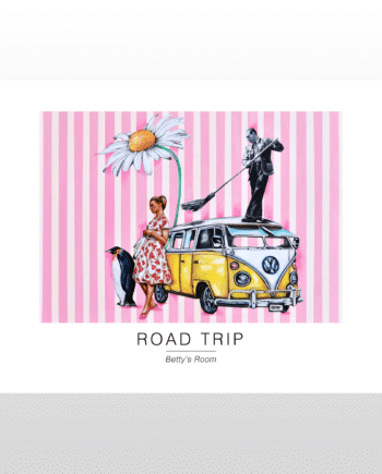 Kunstplakat   Quot Road Trip Quot  40   50 Cm