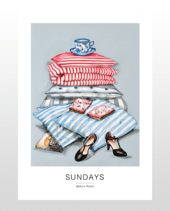 Kunstplakat   Quot Sundays Quot  A2