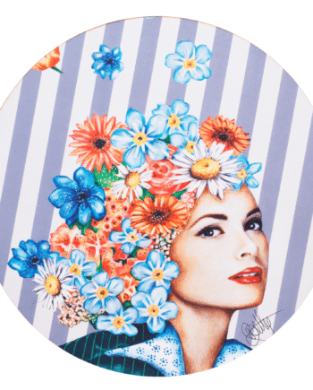 Kunsttryk På Kanvas   60 Cm   Quot Flowers On My Mind Quot