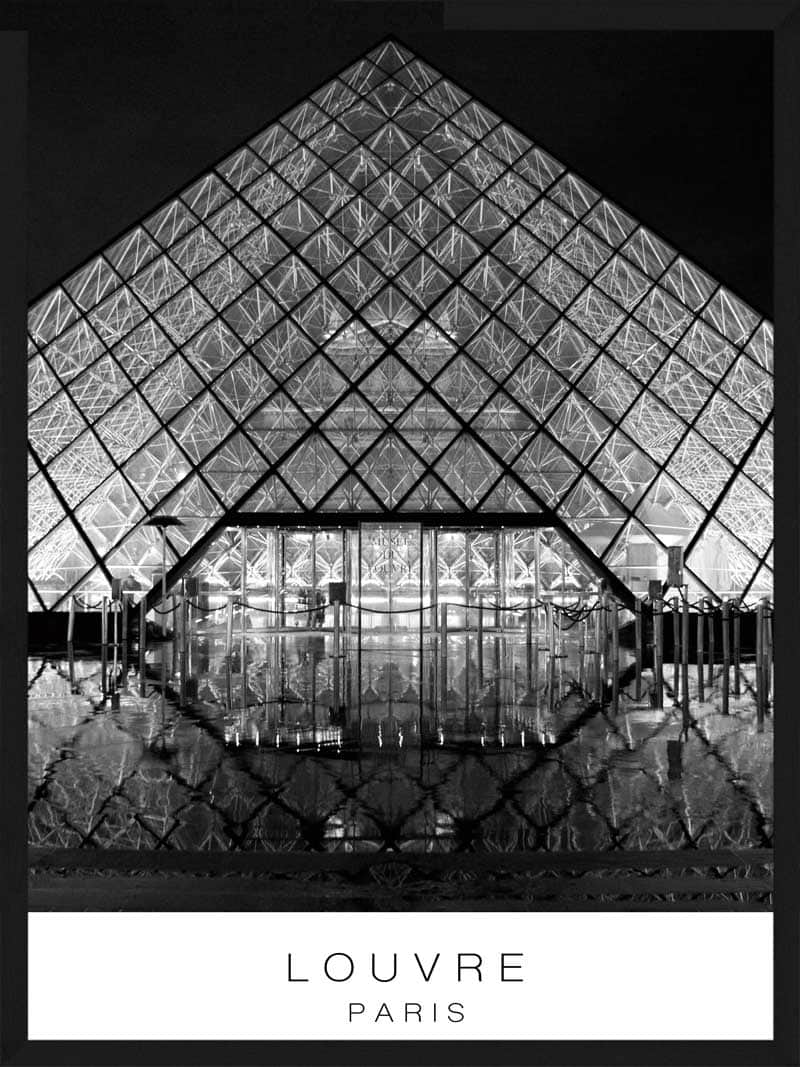Louvre Plakat