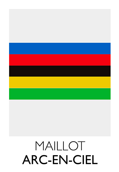 Maillot Arc En Ciel 2023 Af Plakatwerket