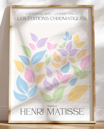 Matisse Plakat Pastel Leaves