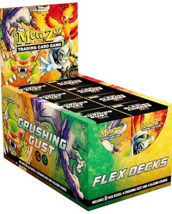 Metazoo Tcg  2025 : Flex Decks Wave   Crushing Gust   Blazing Charge    Decks  24 Booster Packs