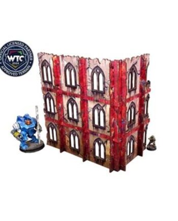 Micro Art Studio Imperial Wtc Walls High Red Prepainted