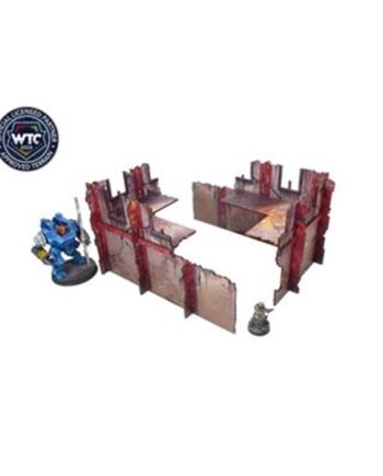 Micro Art Studio Imperial Wtc Walls Low Red Prepainted