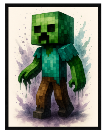 Minecraft Plakat