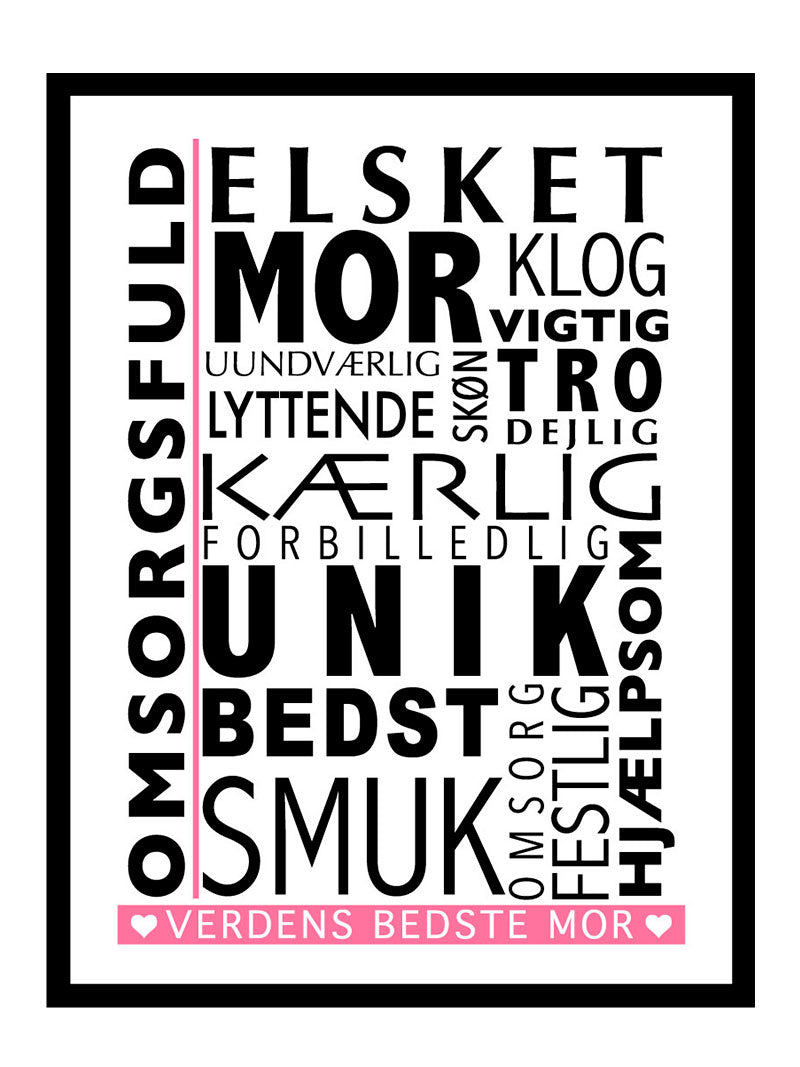 Mor Citat Plakat