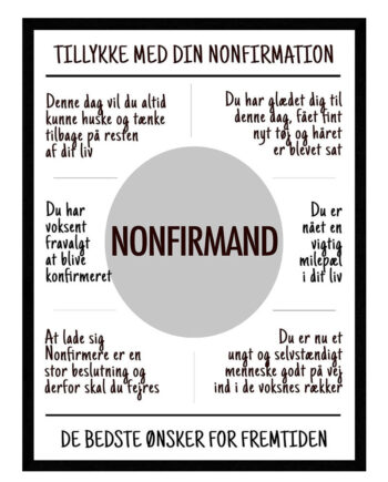 Nonfirmation   Nonfirmand Plakat