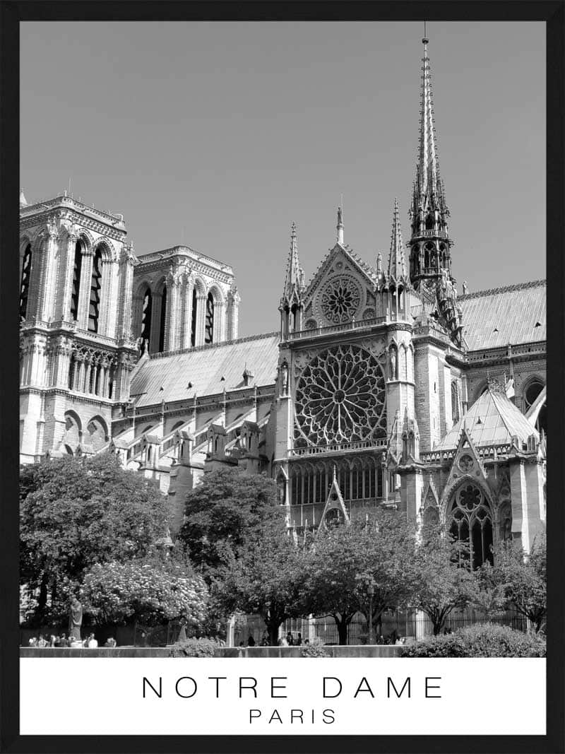 Notre Dame Plakat