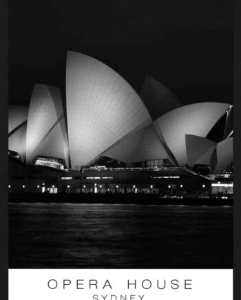 Operahuset Sydney Plakat