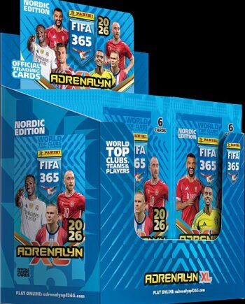 Panini Adrenalyn  : Fifa 365 2026 Nordic Edition Booster Display   Box Med 50 Pakker