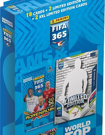 Panini Adrenalyn  : Fifa 365 2026 Nordic Edition    Maxi Blister   Boosters    Limited-kort Og      Limited-kort