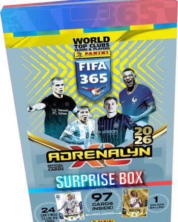 Panini Adrenalyn  : Fifa 365 2026 Pakkekalender Med 24   195 165 Ger Fodboldkort-julekalender  Countdown Advent Calendar