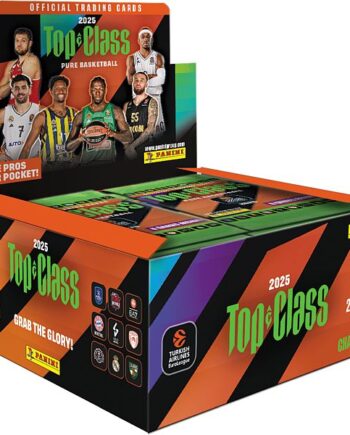 Panini Basketball Top Class: Euroleague 2025 Booster Display   Box Med 24 Pakker