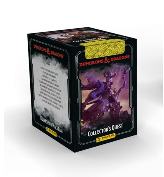 Panini Dungeons Dragons Trading Cards Stickers: Collector Quest Booster Display Box Med 36 Packs