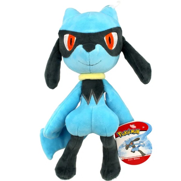 Pok 195 169 Mon: Riolu Plush Bamse 20cm