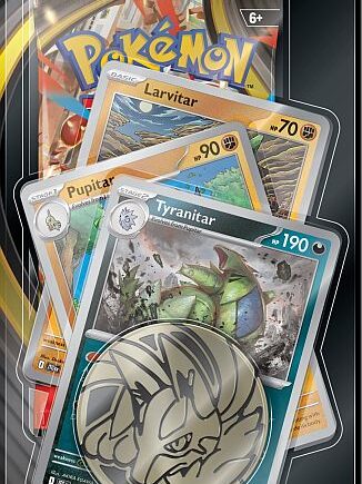 Pokemon Blister Pack  -pack Premium Checklane Blister:   Mega Evolution: Base Set Booster Pakke   Tyranitar Line Promos     195 184 Nt