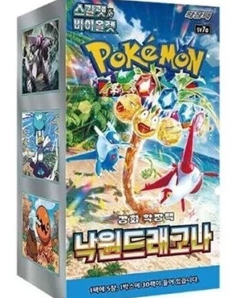 Pokemon Display  Booster Box  Scarlet   Violet Sv7a: Paradise Dragona  Koreansk  30 Boosters