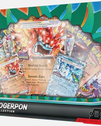 Pokemon  Ex Box: Masks Of Ogerpon Premium Collection  2025   10 Boosters