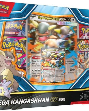 Pokemon Ex Box: Mega Kangaskhan Ex  2025     Boosters