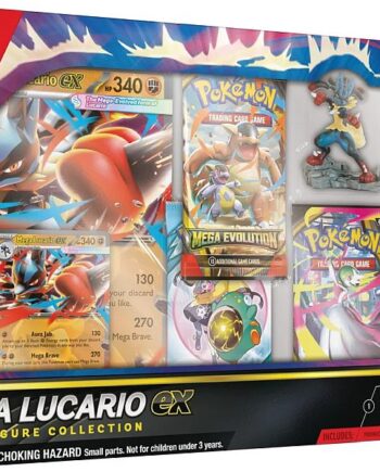 Pokemon Ex Box: Mega Lucario Ex Figure Collection