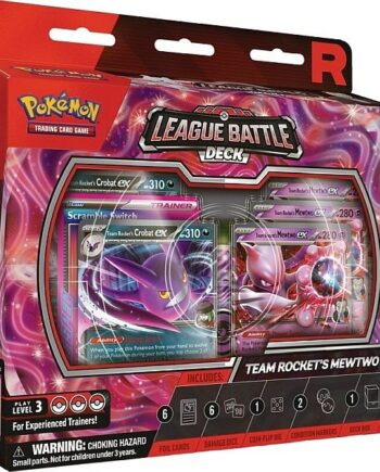Pokemon League Battle Deck: Team Rocket   Mewtwo Ex  2025