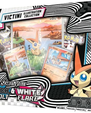 Pokemon Scarlet   Violet: Black Bolt   White Flare Unova Victini Illustration Collection    Boosters