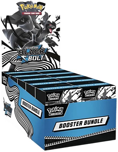 Pokemon Sv10   Black Bolt Booster Bundle Display