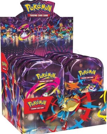 Pokemon Tin Kasse 2025 Fall Mega Heroes  Mini Tins Display 10 Mini Tins   20 Boosters