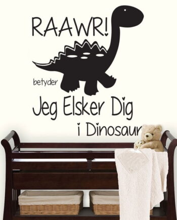 Raawr Dinosaur Wallsticker