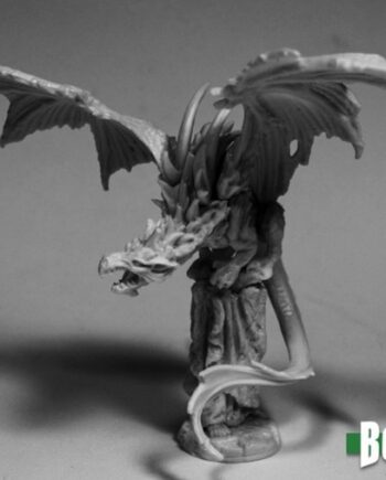 Reaper Bones Classic: Temple Dragon Plastic Miniature